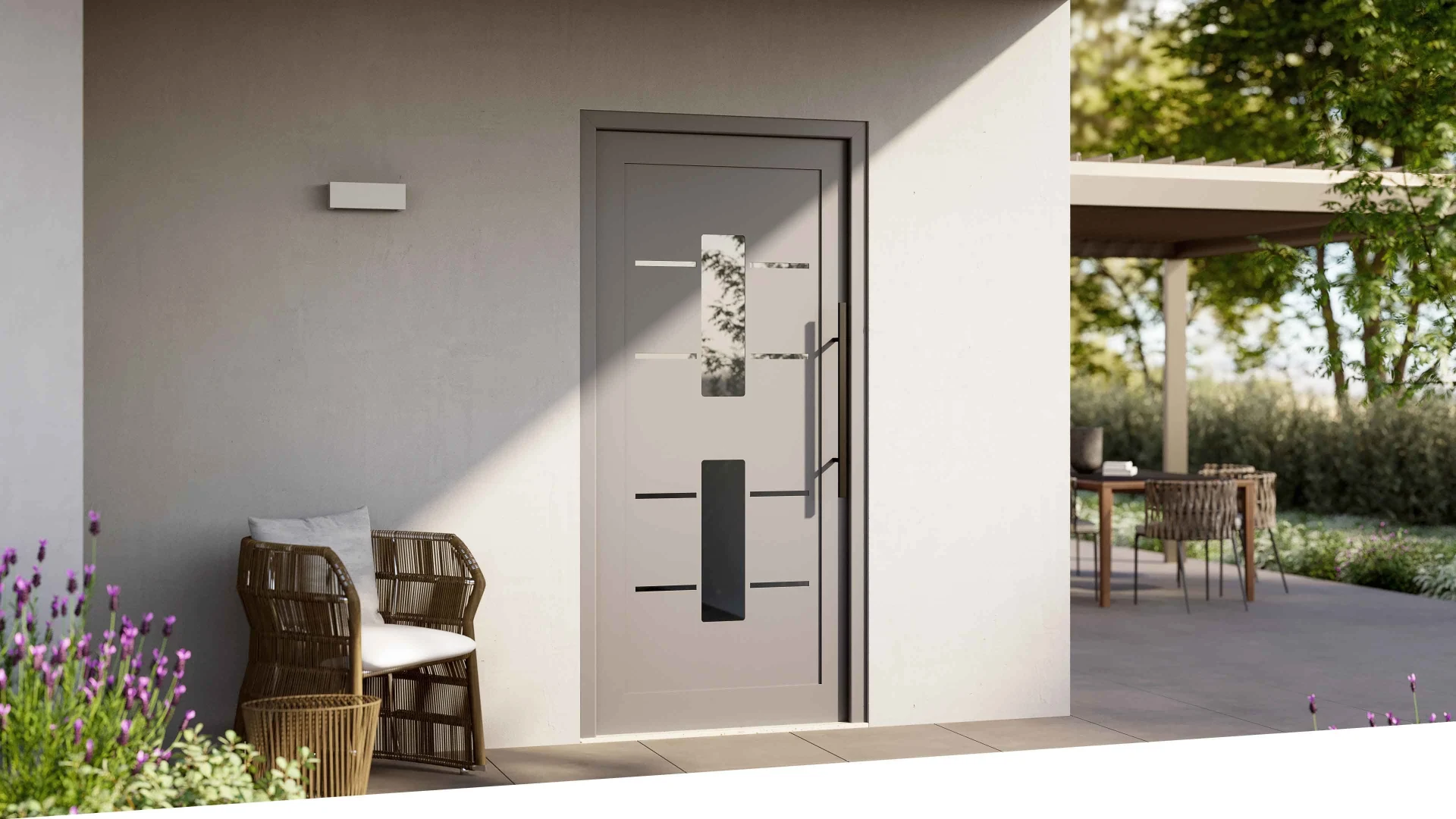 porta d ingresso in thermofibra idea